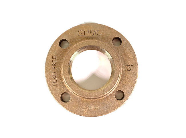 6” Lead Free Round Bronze Flange Kit