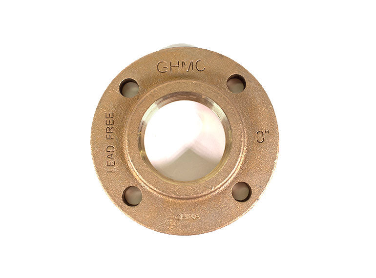 4” Lead Free Round Bronze Flange Kit