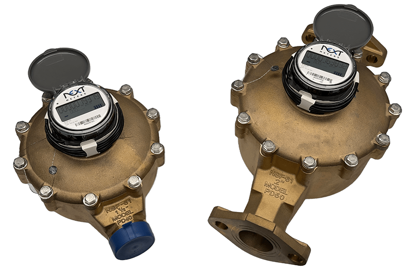 NextMeters M&E Bronze PD40FLG-NR 1-1/2” FLG